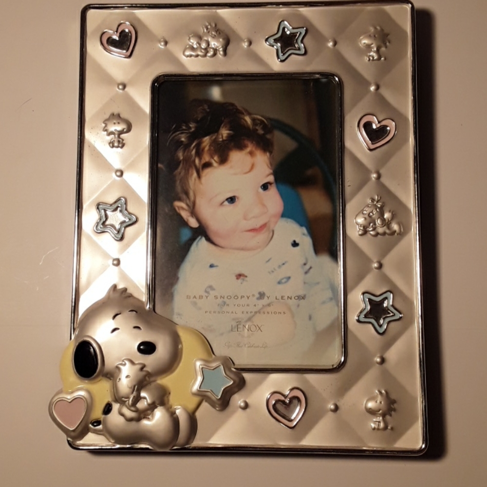 Lenox Baby Snoopy 4x6 Photo Frame